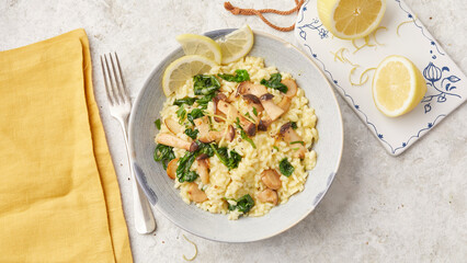 Lemon risotto