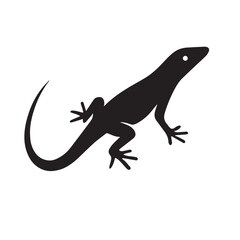 Silhouette of a sparrow perched, isolated on white background, vector image