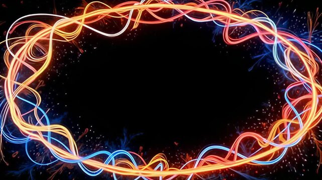 amp dazzling medal of beam intertwine, the scribble moulding shot shape from mitt line line materializes, it bound radiant gently spell vibrant flashes of active tint birl around, light the