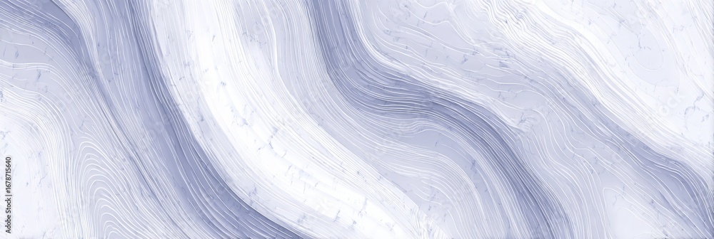 Poster stylish abstract marble design in lavender and gray tones with flowing texture and swirl patterns