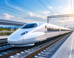 Fototapeta premium High Speed Train