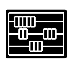 Abacus  Icon Element For Design