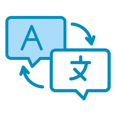 Translator  Icon Element For Design