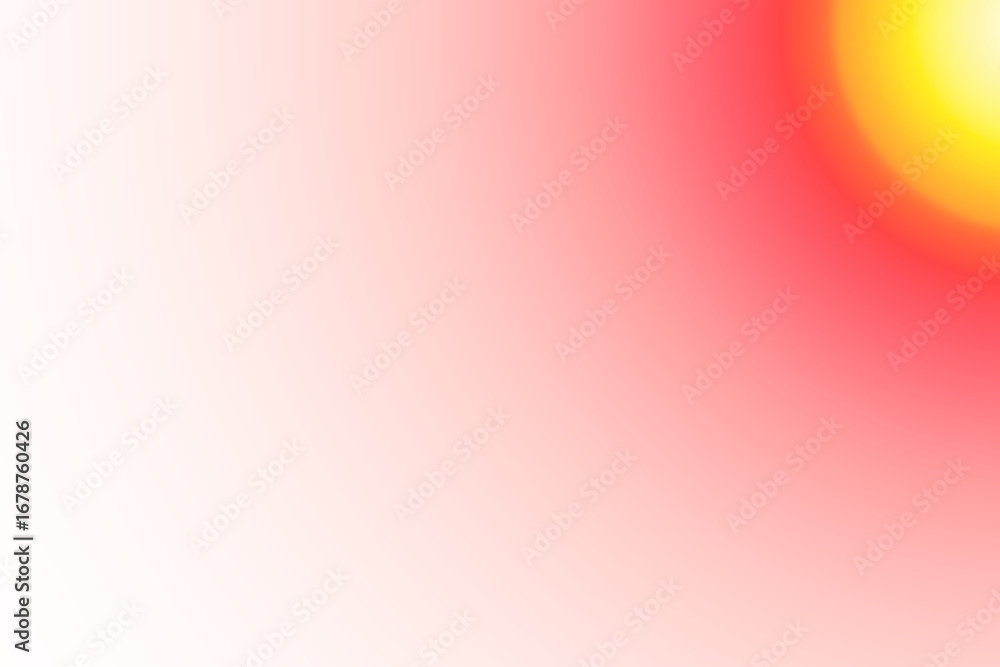 Poster orange red light leak overlay effect on transparent background light design element