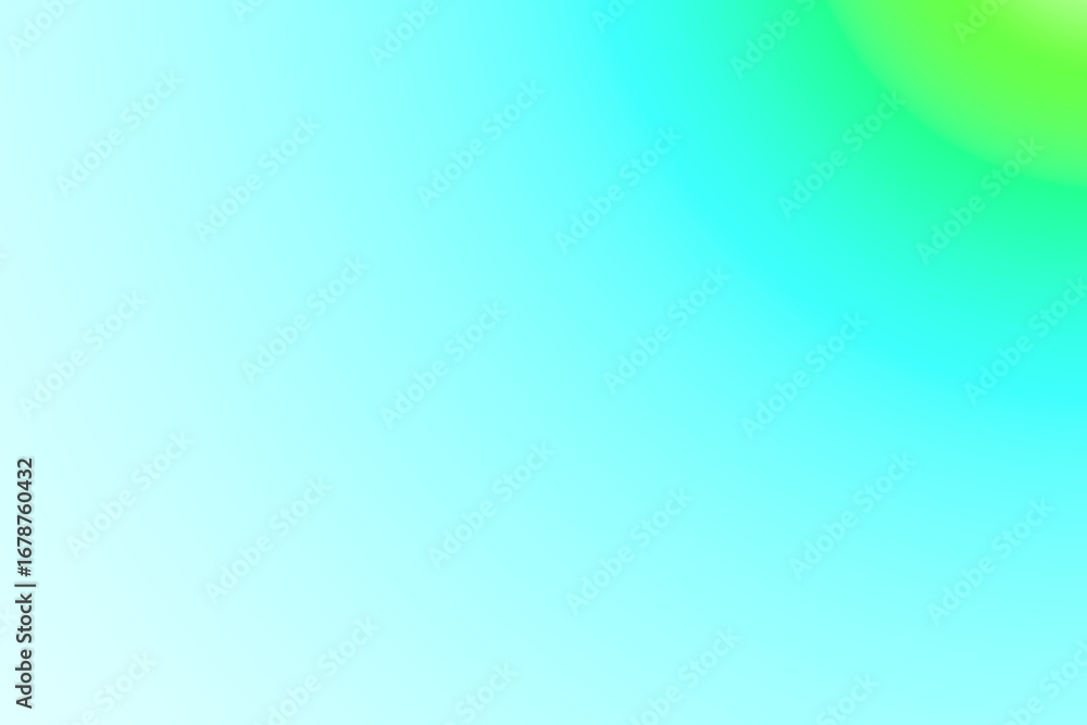 Poster blue green light leak overlay effect on transparent background light design element