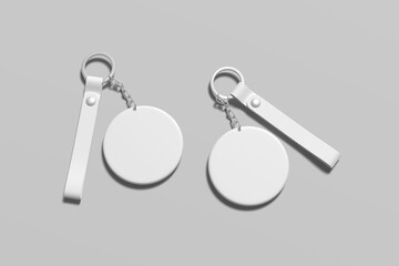 Keychain Blank Mockup
