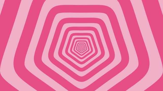  Pentagon Warp 4K Seamless Loop Abstract Motion Background for Futuristic and Stylish Design