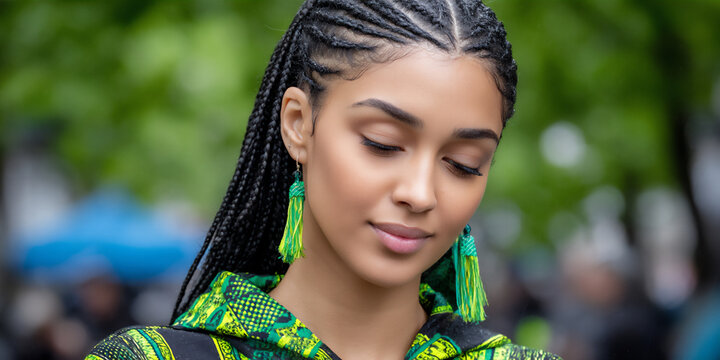 serene image of people observing a moment of silence on juneteenth in remembrance and reflection