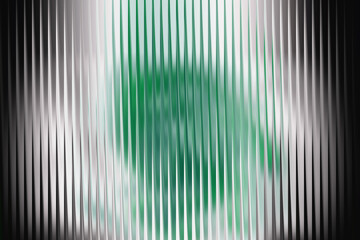 Abstract vertical stripes with a blurry green center and subtle light effects