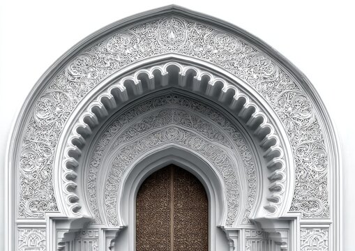 Ornate archway with detailed carvings