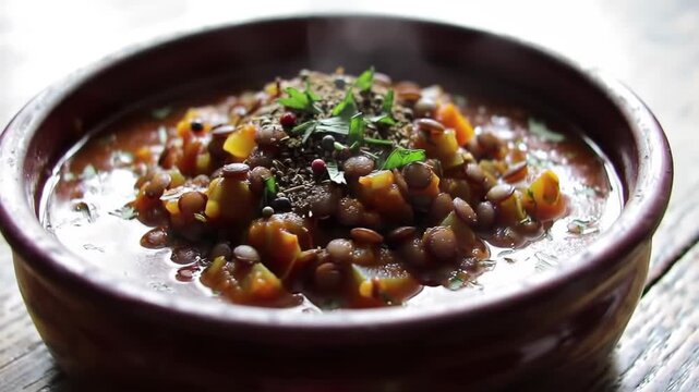 Hearty Lentil Stew: A Rustic Bowl of Warmth