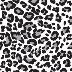 Leopard Seamless Pattern. Nature Color. Animal Background. Vector Template For Fabric, Textile, Wallpaper, Wrapping Paper