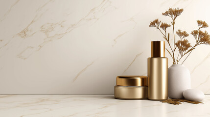 Elegant skincare products featuring luxurious moisturizer and serum for radiant youthful skin with natural ingredients hydrating formula and anti-aging benefits