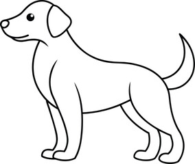 Dog Illustration. Cute Dog Artwork. Cartoon Dog Drawing. Realistic Dog Illustration. Puppy Artwork Design. Dog Portrait Illustration. Sitting Dog Drawing. Dog Breed Illustration