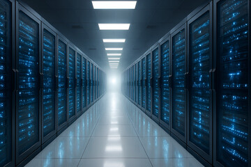 Cloud computing hub interior