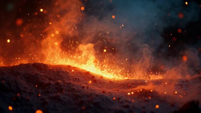 Fire Shockwaves Alpha Channel