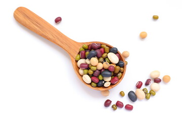 Mixed bean background 