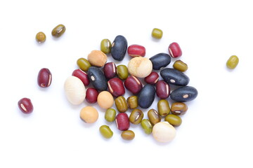 Mixed bean background 
