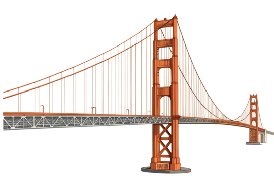 Iconic Golden Gate Bridge