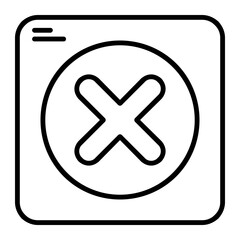 Fototapeta premium Cross Free Icon