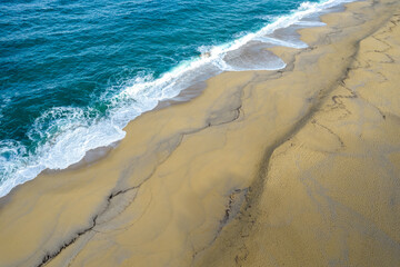 Aerial view of the northern part of Yakushima Island, Kagoshima Prefecture, Japan, a world heritage site