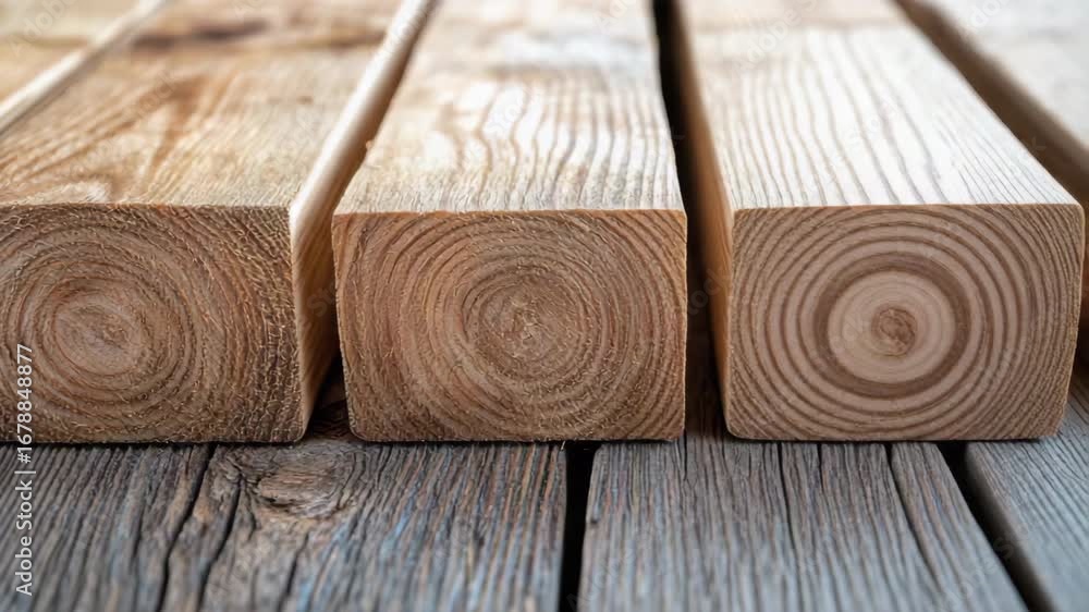 Poster natural timber planks displaying unique grain patterns and textures rustic surface for construction