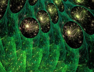 Imaginatory fractal abstract background Image