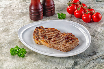 Grilled beef black angus steak
