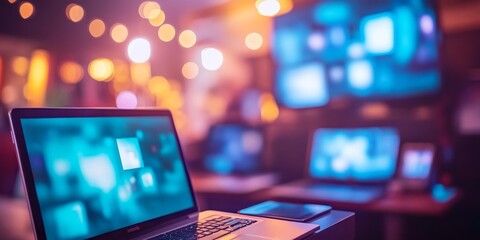 Seamless Experience Across Multiple Devices Enjoying Movies and Streaming Content Anywhere, Anytime