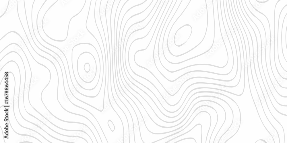 Poster contour abstract map relief land outline. topographic map patterns. white wave paper curved reliefs 