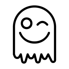 a collection of icons containing ghost emotes such as happy expressions, smiles, sadness and so on