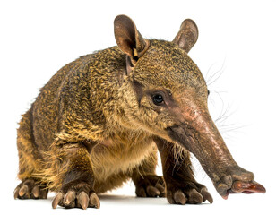 Tamandua Anteater Standing Alert With