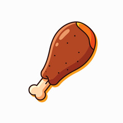 Deliciously Roasted Chicken Drumstick Food Item for Your Next Meal