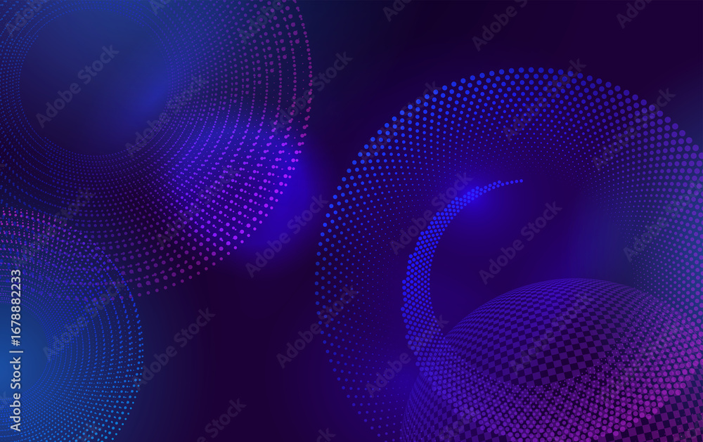 Aufkleber design for data flow, futuristic tech, business, science for web-design, banner, presentation. elega