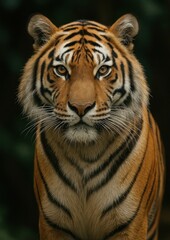 Obraz premium Majestic tiger portrait in nature