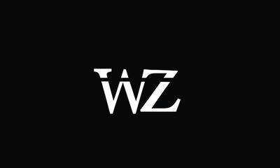 WZ,ZW,W,Z,Z,W abstract, letters, logo, monogram, style, symbols, ambitions, icons, 

