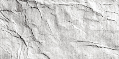 halftone crumpled old paper texture overlay.Monochrome vintage abstract wrinkled paper background.