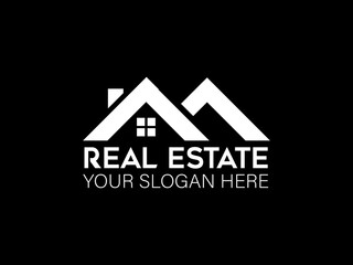 Luxury real estate logo design	
