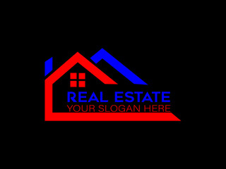 Luxury real estate logo design	
