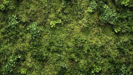Obraz premium green moss texture background 
