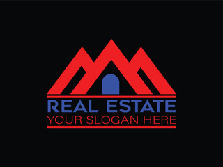 Luxury real estate logo design	
