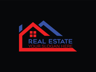Luxury real estate logo design	

