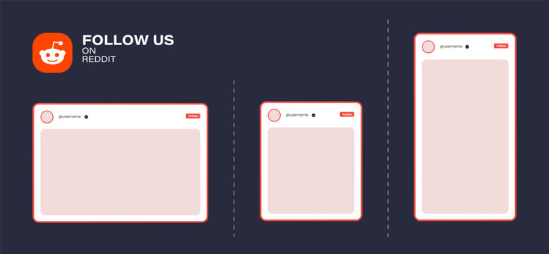 Reddit reels mockup template. Reddit story frame. Reddit social network app UI interface mockup. Reddit mockup social media template.