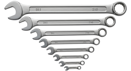 Isolated Set of Wrenches