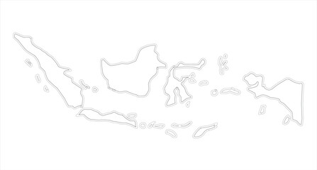 map of indonesia