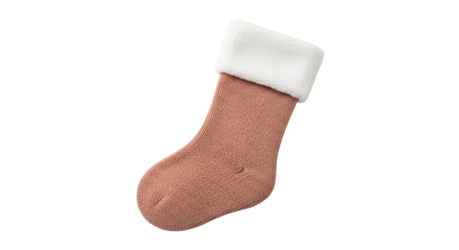 Isolated Christmas Stocking