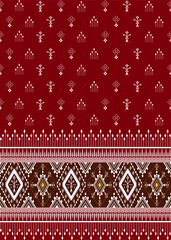 geometric ethnic pattern