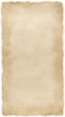 Paper Texture with Torn Edges in Beige and Cream for Vintage Stationery