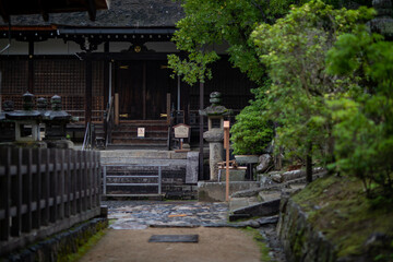Obraz premium Kasuga Taisha Shrine in Nara Prefecture, Japan in summer