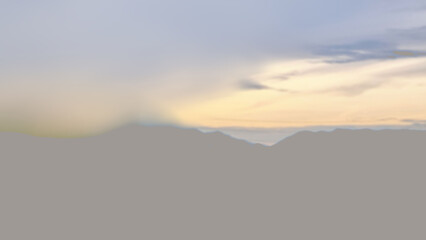 Abstract background, natural scenery for tourism in the central region of Thailand. Gradient of gray, yellow, black, and light blue blurred. Houses, green, control systems, buildings, land, nature, mo